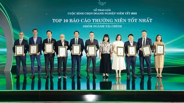 BIDV nhận giải Báo cáo thường niên tốt nhất lần thứ 3 liên tiếp