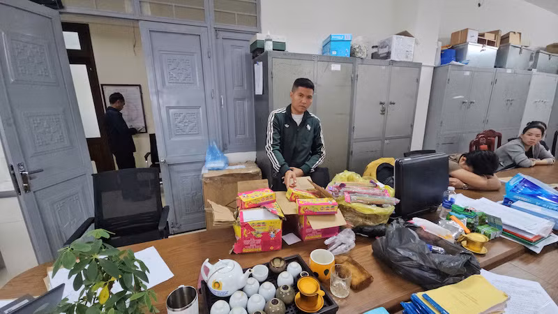 Công an TP Hà Nội thu giữ hơn 216 kg pháo -0