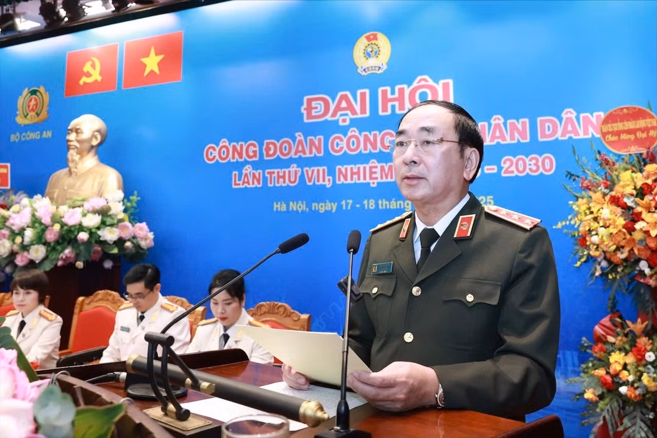 Phiên trọng thể Đại hội đại biểu Công đoàn CAND lần thứ VII -0