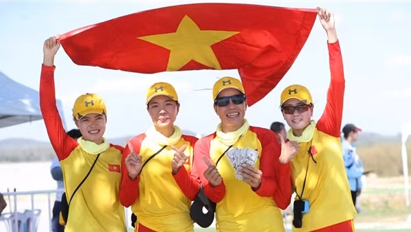 Đua thuyền Việt Nam thăng hoa tại SEA Games 33, vượt trọn chỉ tiêu Huy chương Vàng