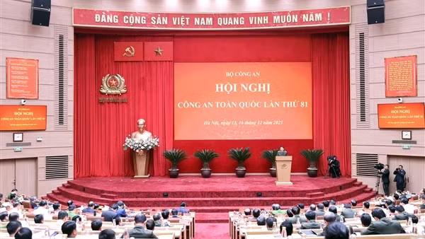 Khai mạc trọng thể Hội nghị Công an toàn quốc lần thứ 81