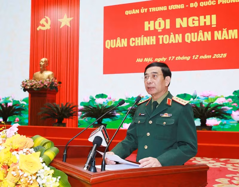 Chủ tịch nước Lương Cường dự Hội nghị Quân chính toàn quân -0