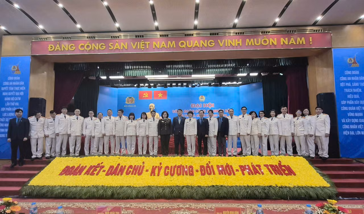 Khai mạc Đại hội đại biểu Công đoàn CAND lần thứ VII, nhiệm kỳ 2025-2030 -0