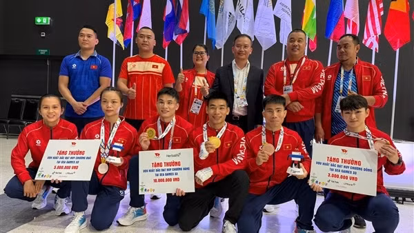 Vượt chỉ tiêu tại SEA Games, MMA Việt Nam được "thưởng nóng"