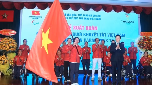 Đoàn Thể thao người khuyết tật Việt Nam xuất quân tham dự ASEAN Para Games 13