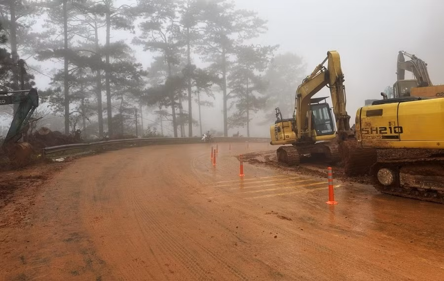 Thông đèo D’ran Đà Lạt sau hơn 40 ngày -0