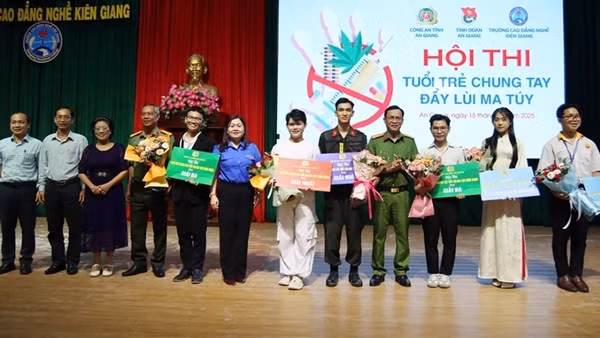 Công an tỉnh An Giang tổ chức Hội thi Tuổi trẻ chung tay đẩy lùi ma tuý
