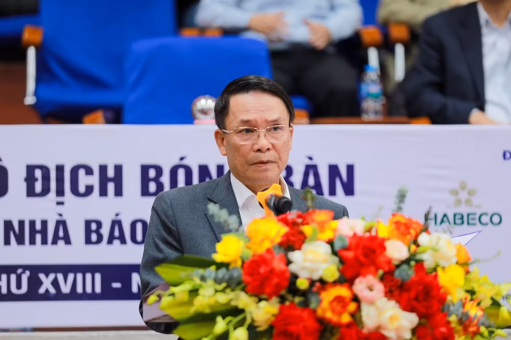 Khai mạc Giải Vô địch Bóng bàn Cúp Hội Nhà báo Việt Nam, lần thứ XVIII – năm 2025 -1