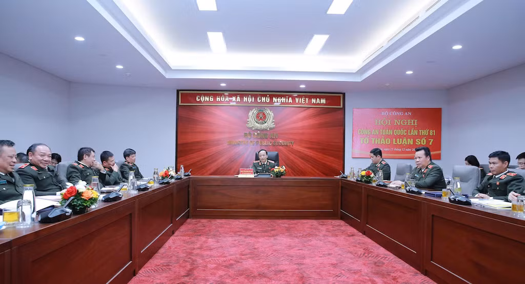 Phát huy dân chủ, trí tuệ phiên thảo luận tổ Hội nghị Công an toàn quốc lần thứ 81 -0
