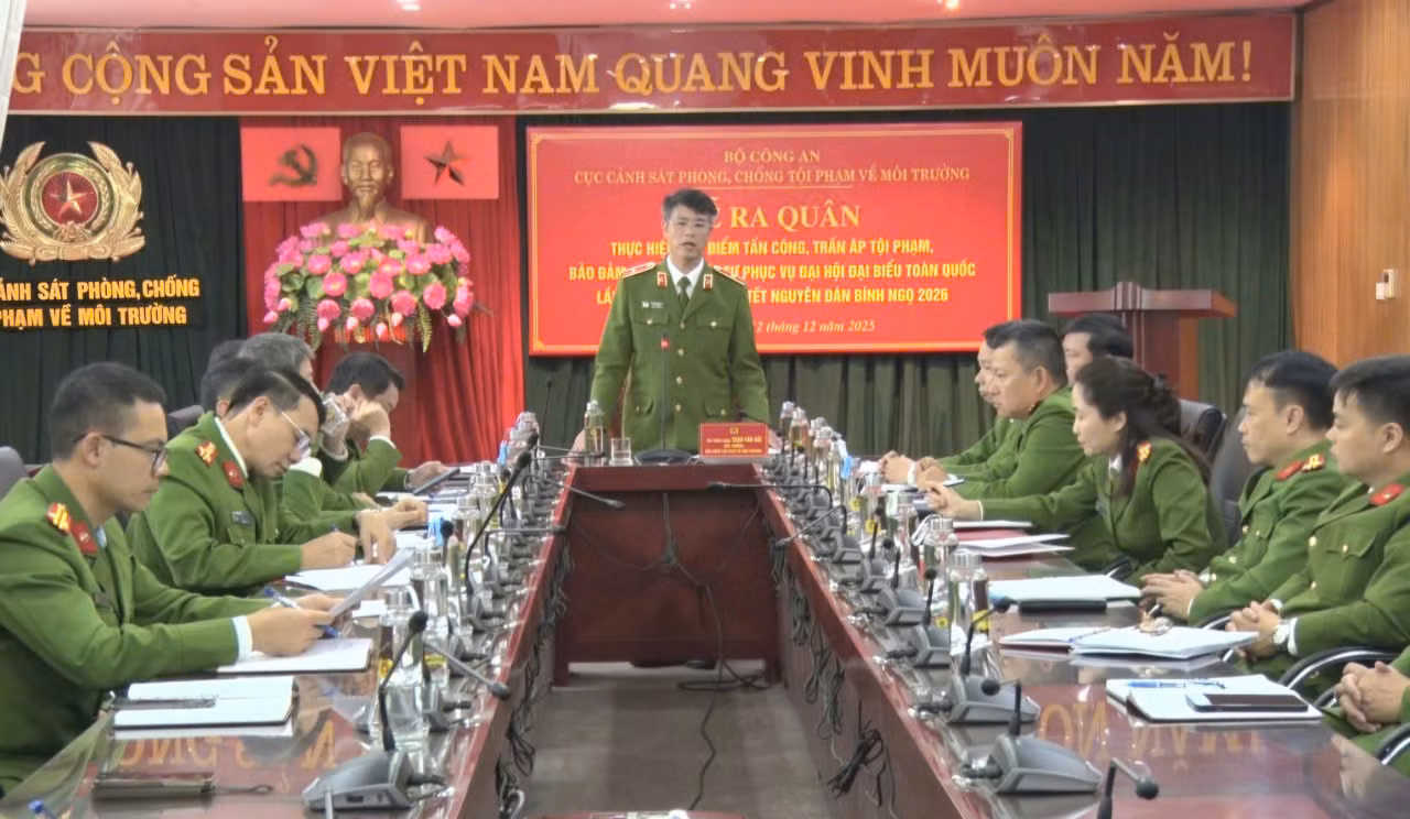 Xử lý nghiêm tội phạm về môi trường, không để bị động, bất ngờ -0