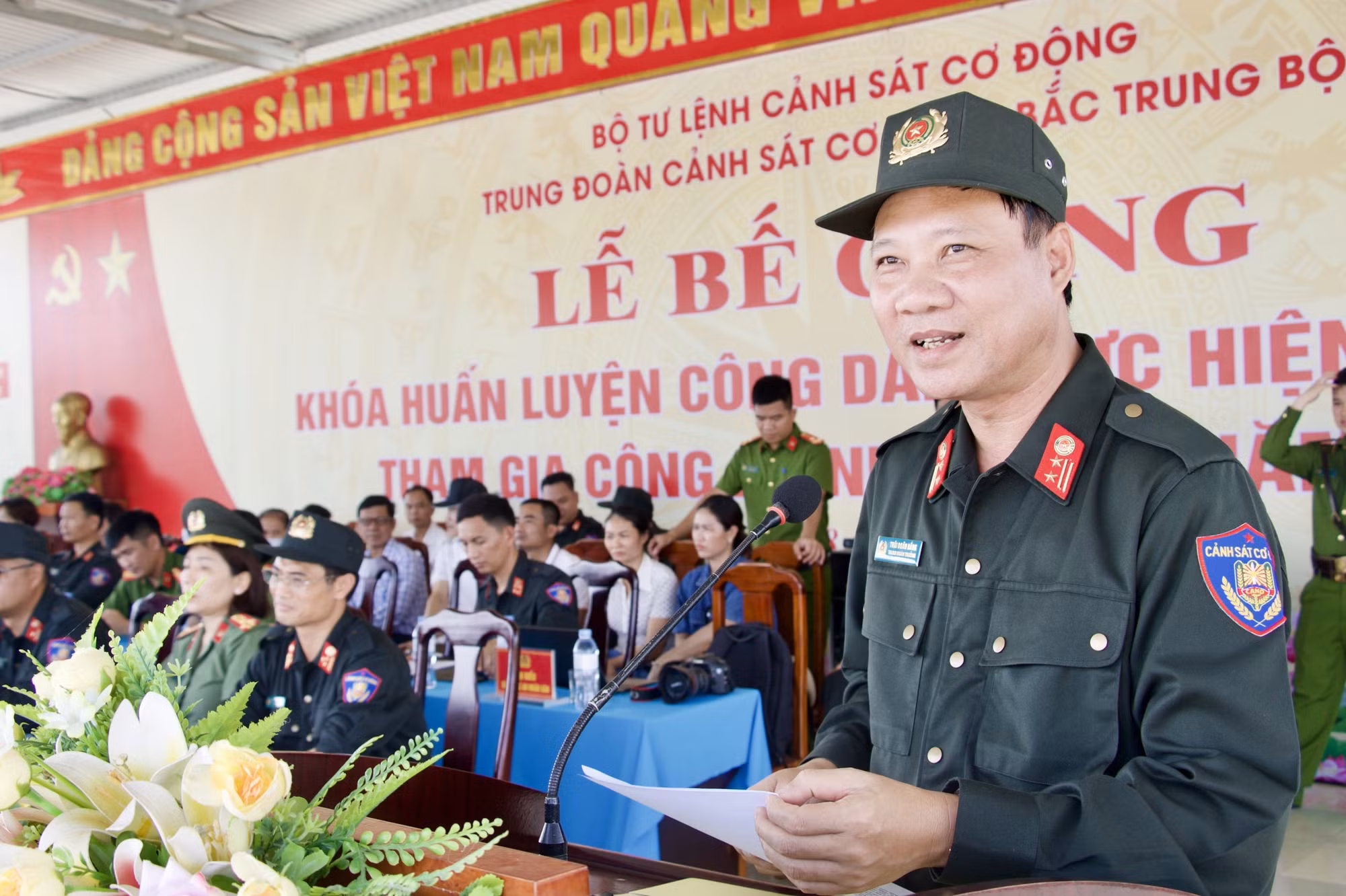 Hơn 1000 tân binh kết thúc khoá huấn luyện công dân thực hiện nghĩa vụ tham gia CAND -0