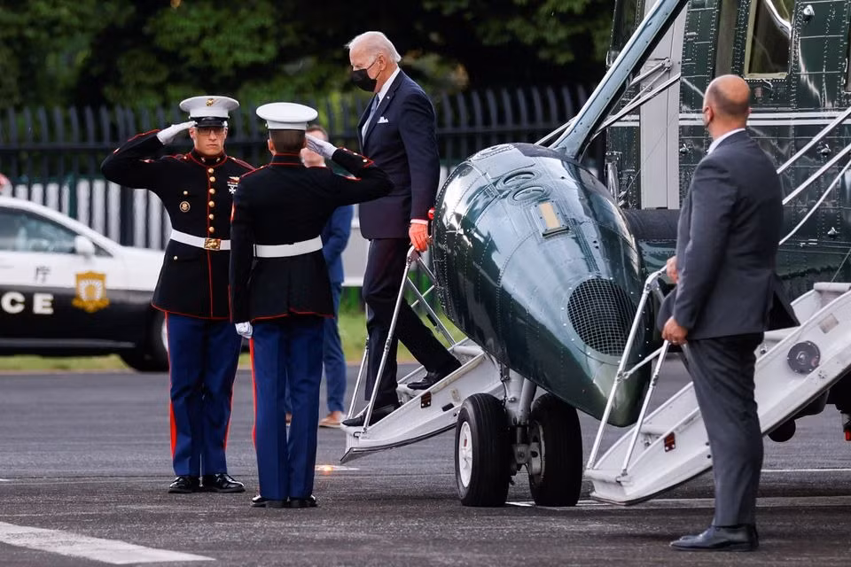 Tổng thống Mỹ Joe Biden đến Nhật Bản -0