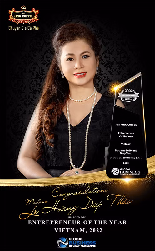 King Coffee đoạt giải thưởng Thương hiệu cà phê Việt Nam phát triển nhanh nhất tại UAE -0