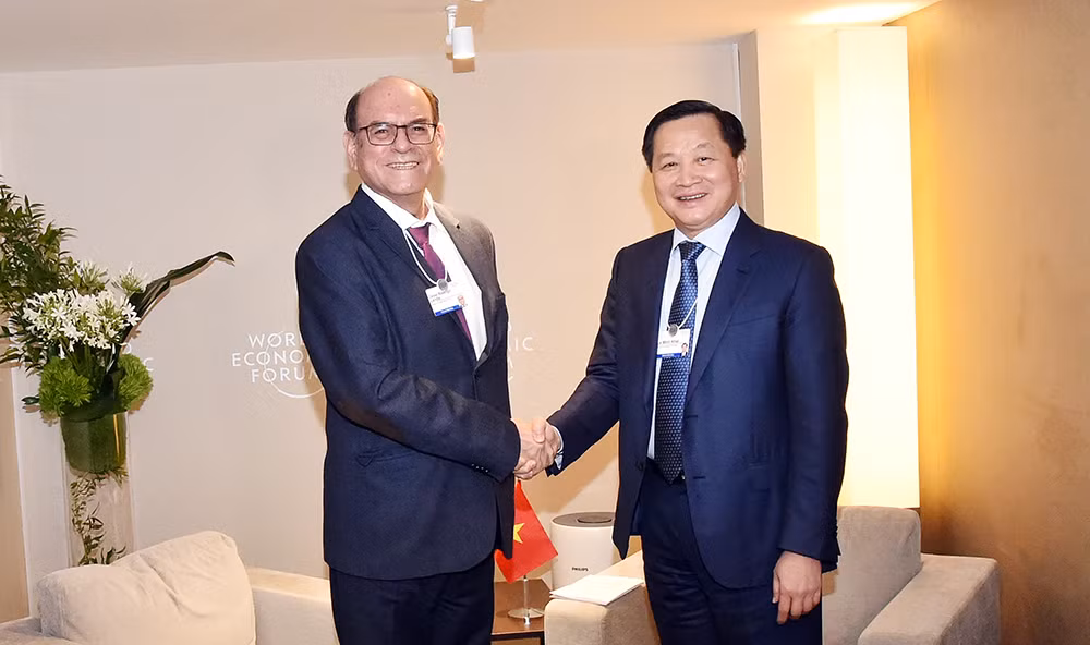 Hoạt động của&nbsp;Phó Thủ tướng Lê Minh Khái tại&nbsp;Davos, Thụy Sỹ -0