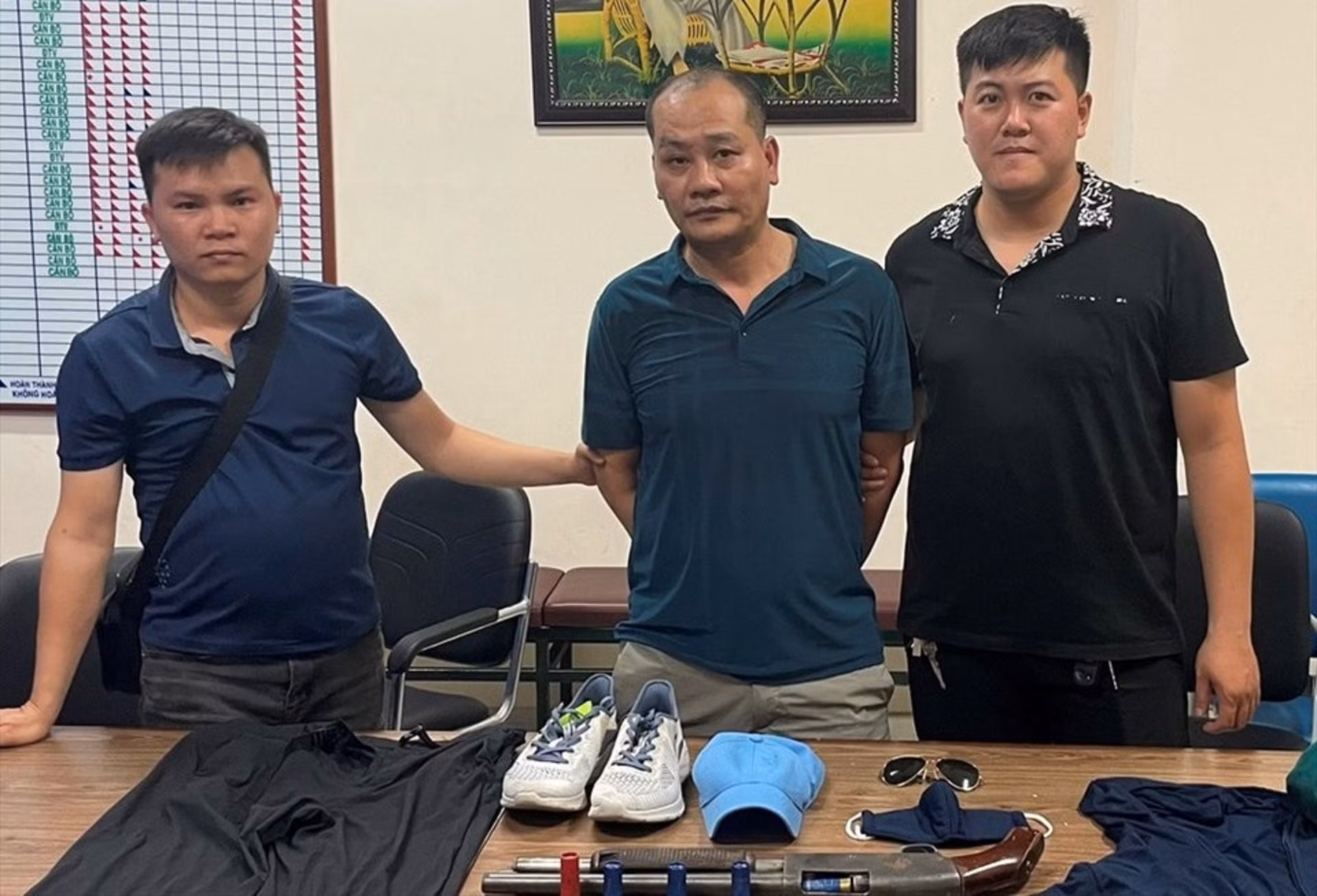 Khởi tố đối tượng dùng súng cướp ngân hàng tại Hải Phòng -0