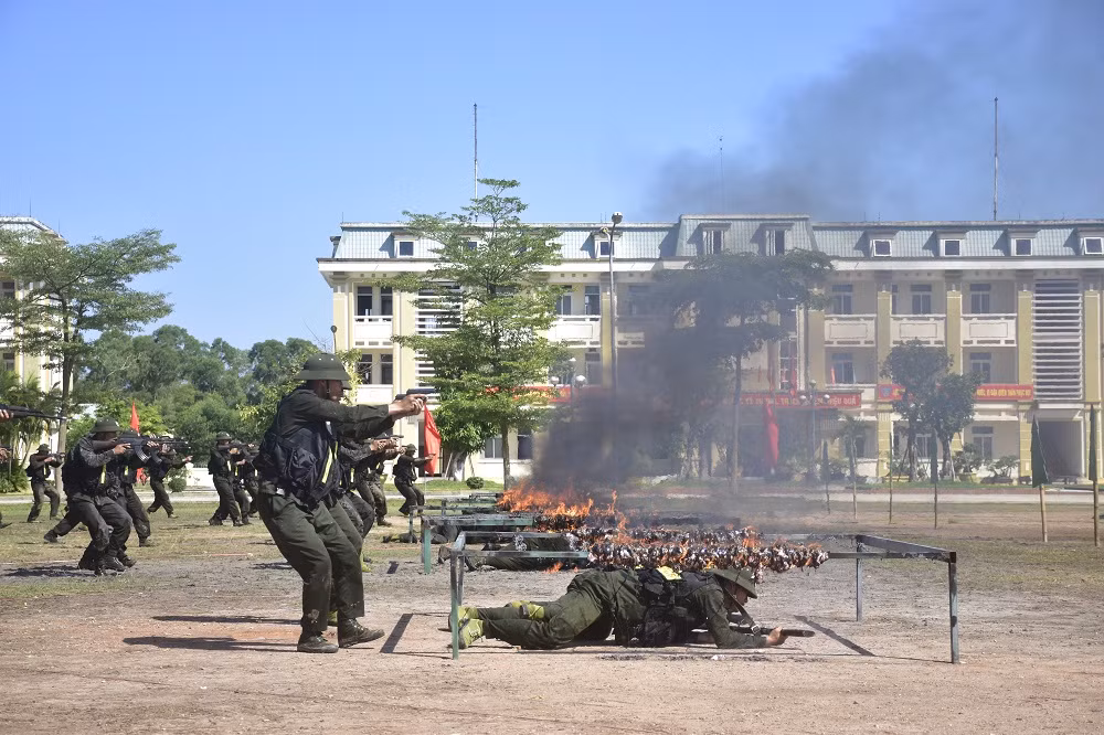 Hơn 940 tân binh hoàn thành khóa huấn luyện công dân thực hiện nghĩa vụ tham gia CAND -0