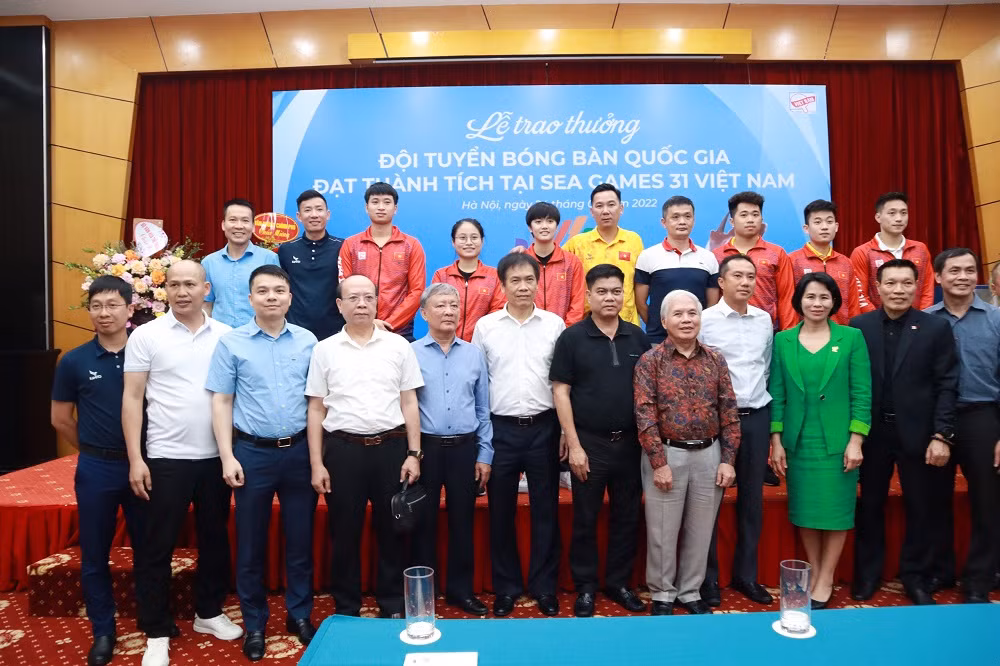 Vinh danh VĐV bóng bàn Việt Nam &nbsp;duy nhất giành huy chương vàng tại SEA Game 31 -0