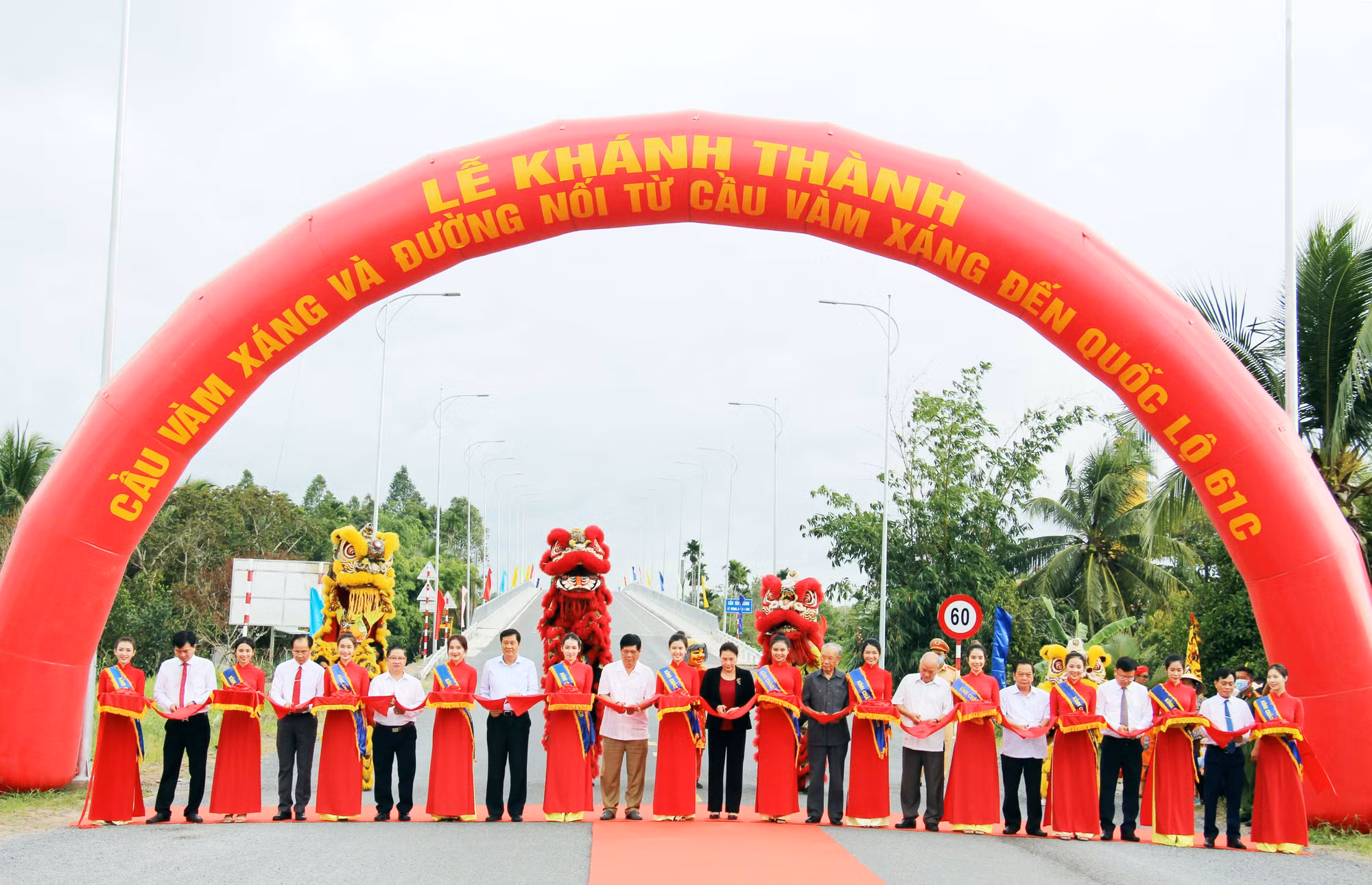 Khánh thành cầu Vàm Xáng -0