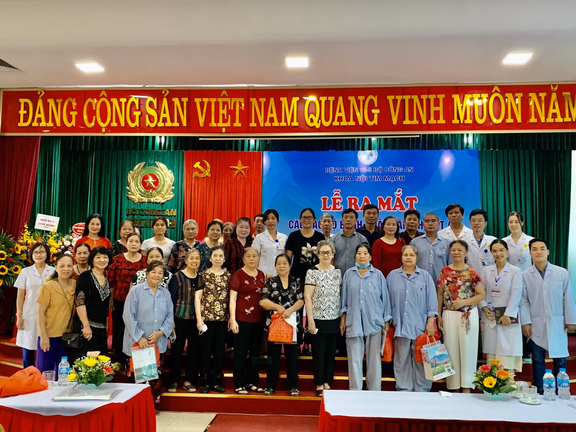 Bệnh viện 19-8 ra mắt Câu lạc bộ bệnh nhân tăng huyết áp -0