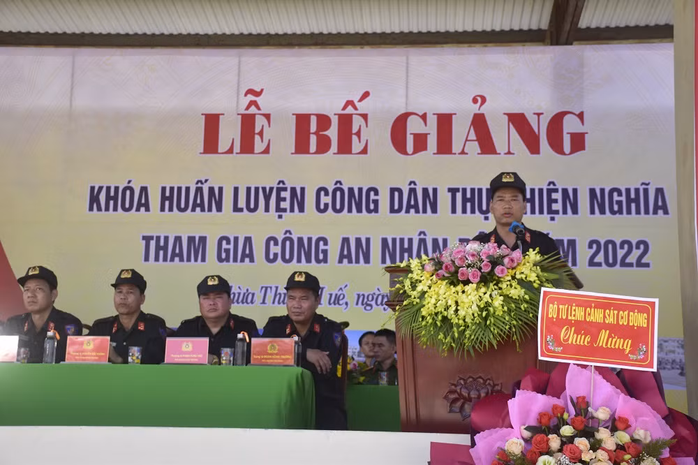 Hơn 940 tân binh hoàn thành khóa huấn luyện công dân thực hiện nghĩa vụ tham gia CAND -0