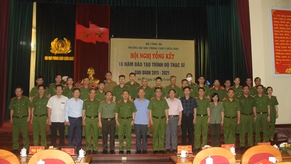 Trường Đại học PCCC tổng kết 10 năm đào tạo thạc sĩ