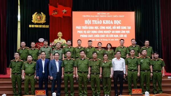Tập trung nguồn lực thúc đẩy phát triển công nghiệp an ninh lĩnh vực PCCC&CNCH