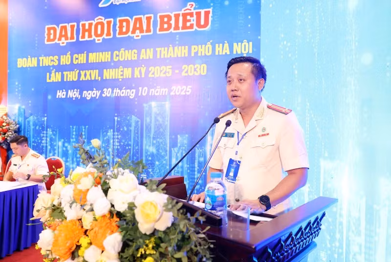 Khẳng định vai trò, vị thế của tuổi trẻ Công an Thủ đô trong phong trào chung của thanh niên CAND -0