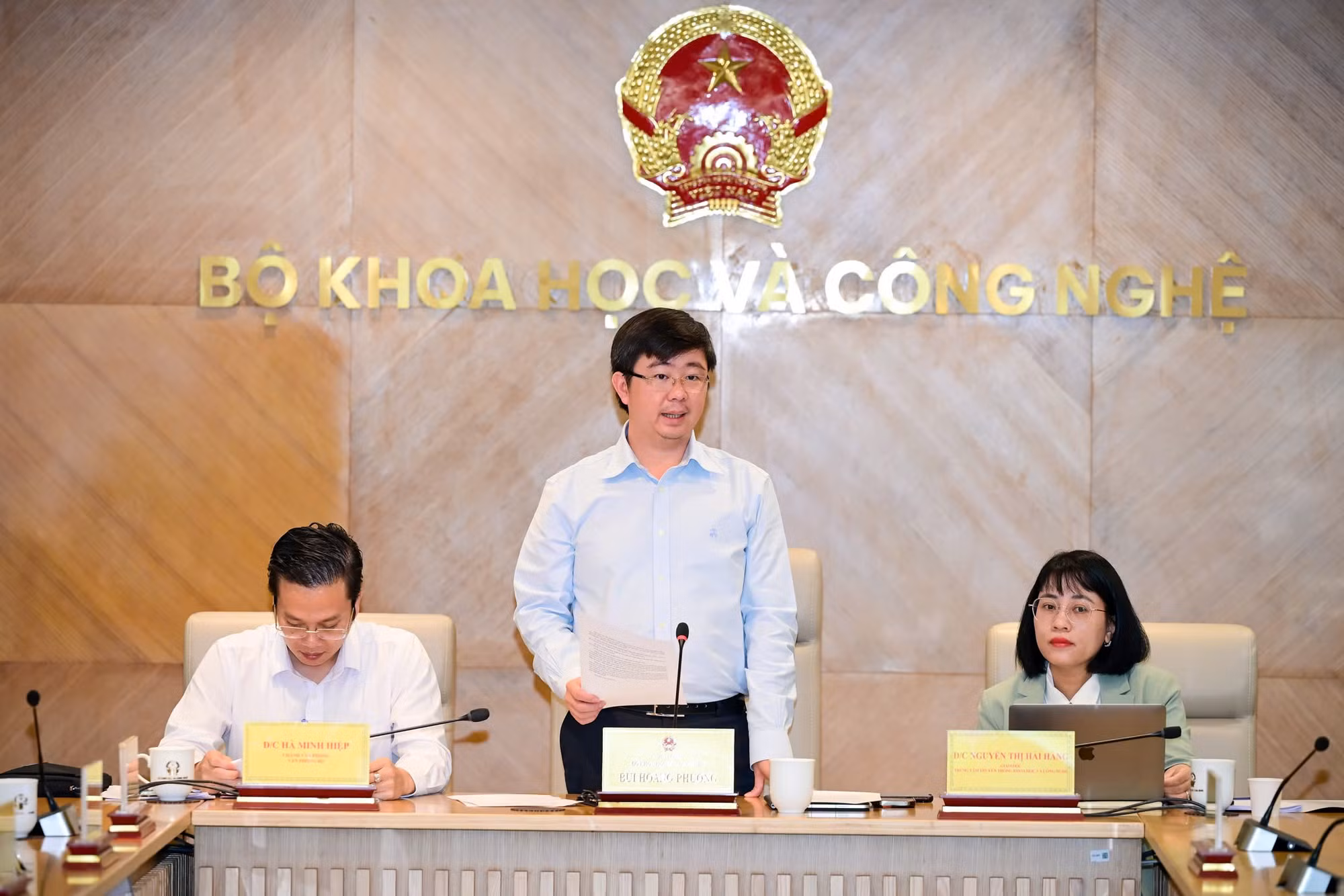 Thứ trưởng Bộ Khoa học và Công nghệ Bùi Hoàng Phương nhấn mạnh tính quyết liệt trong triển khai Nghị quyết 57 -0