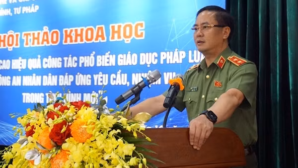 Đổi mới, nâng cao hiệu quả công tác phổ biến, giáo dục pháp luật trong CAND