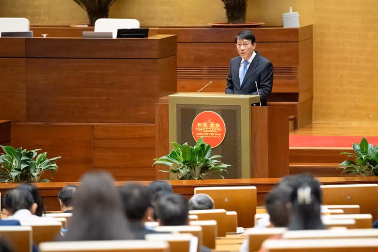 Bộ trưởng Lương Tam Quang trình Quốc hội 4 dự án luật đáp ứng yêu cầu cấp bách của thực tiễn -0