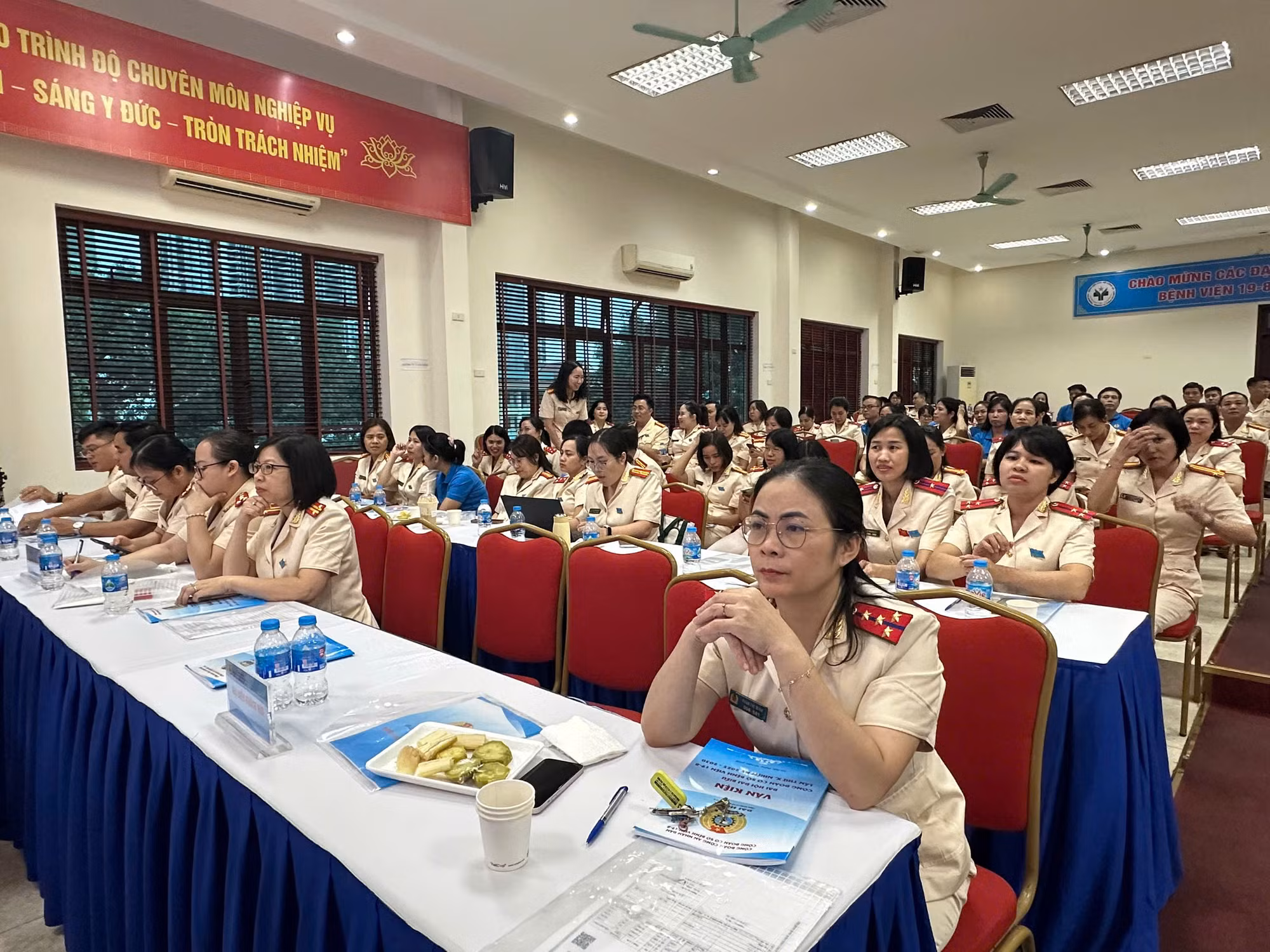 Công đoàn Bệnh viện 19-8 phát huy -0