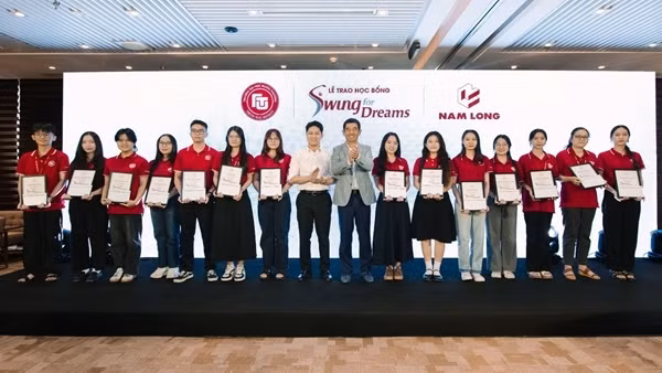 Nam Long trao 84 suất học bổng, tổng giá trị 840 triệu đồng cho sinh viên
