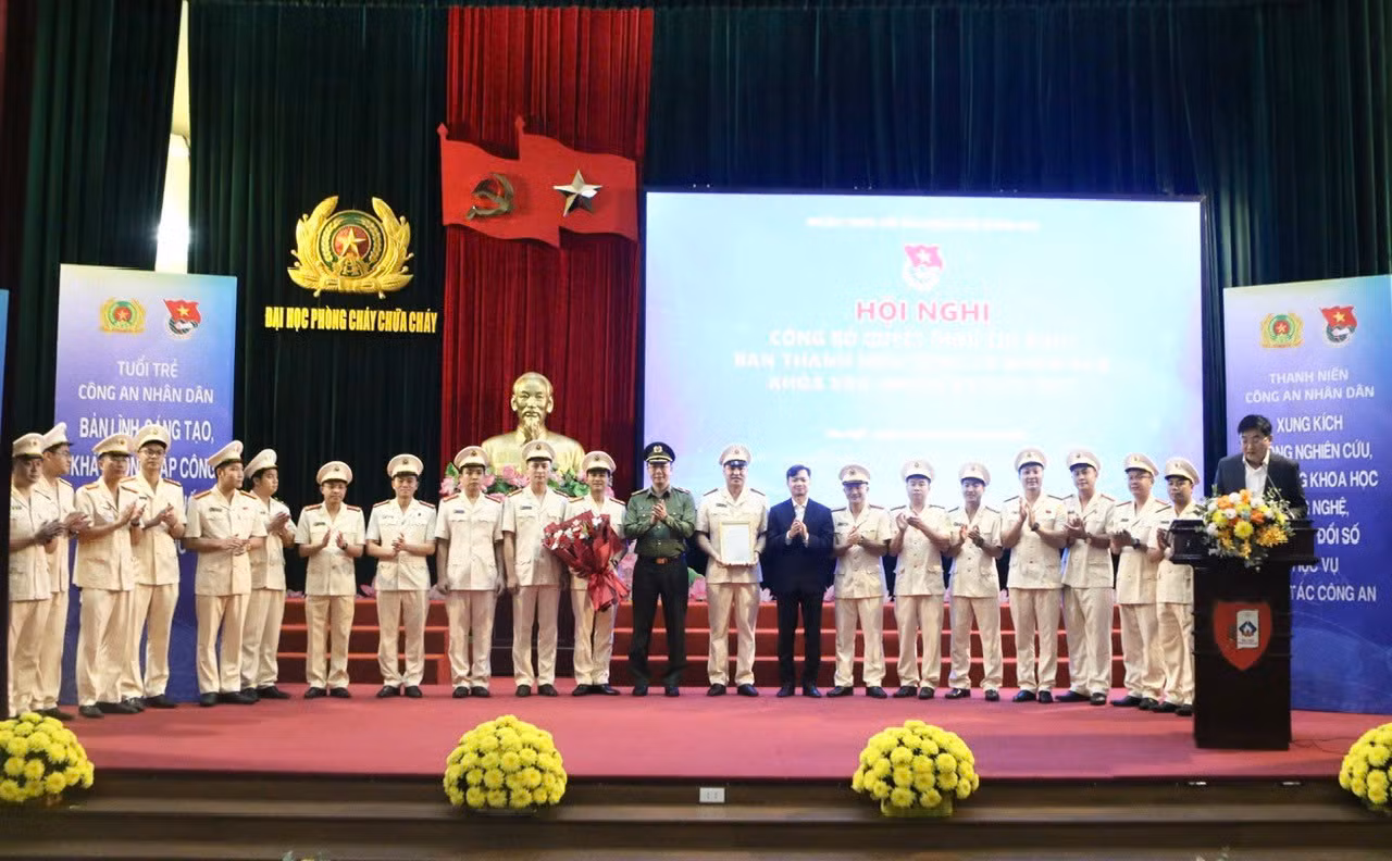 Thượng tá Đồng Đức Vũ được chỉ định giữ chức Trưởng ban Thanh niên CAND khóa XXII -0