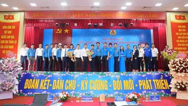 Đại hội Công đoàn Công ty cổ phần Nhiệt điện Quảng Ninh - Khẳng định bản lĩnh, trí tuệ người lao động ngành điện