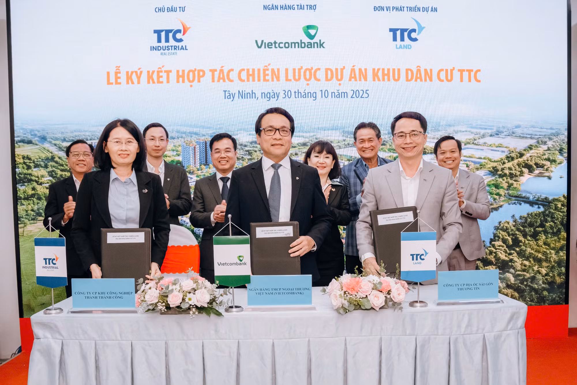 TTC Land ký thỏa thuận hợp tác chiến lược cùng TTC IZ phát triển khu dân cư hơn 42ha tại Tây Ninh -0