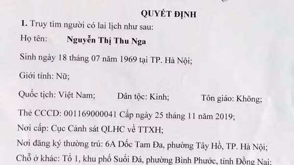 Truy tìm người bị tố lừa đảo chiếm đoạt 15.000 USD