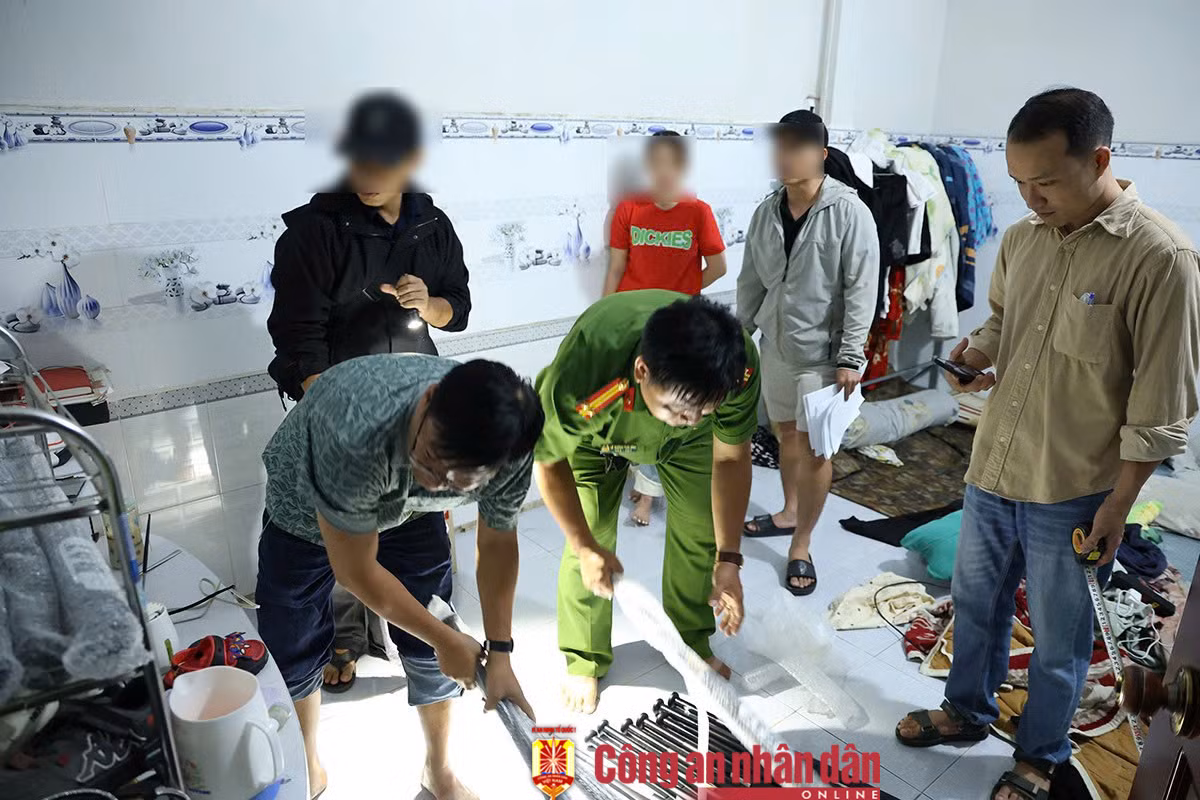 Bắt giữ nhóm đối tượng do Tẻo Bô cầm đầu, gây mất ANTT trên địa bàn Chợ Mới (An Giang) -1