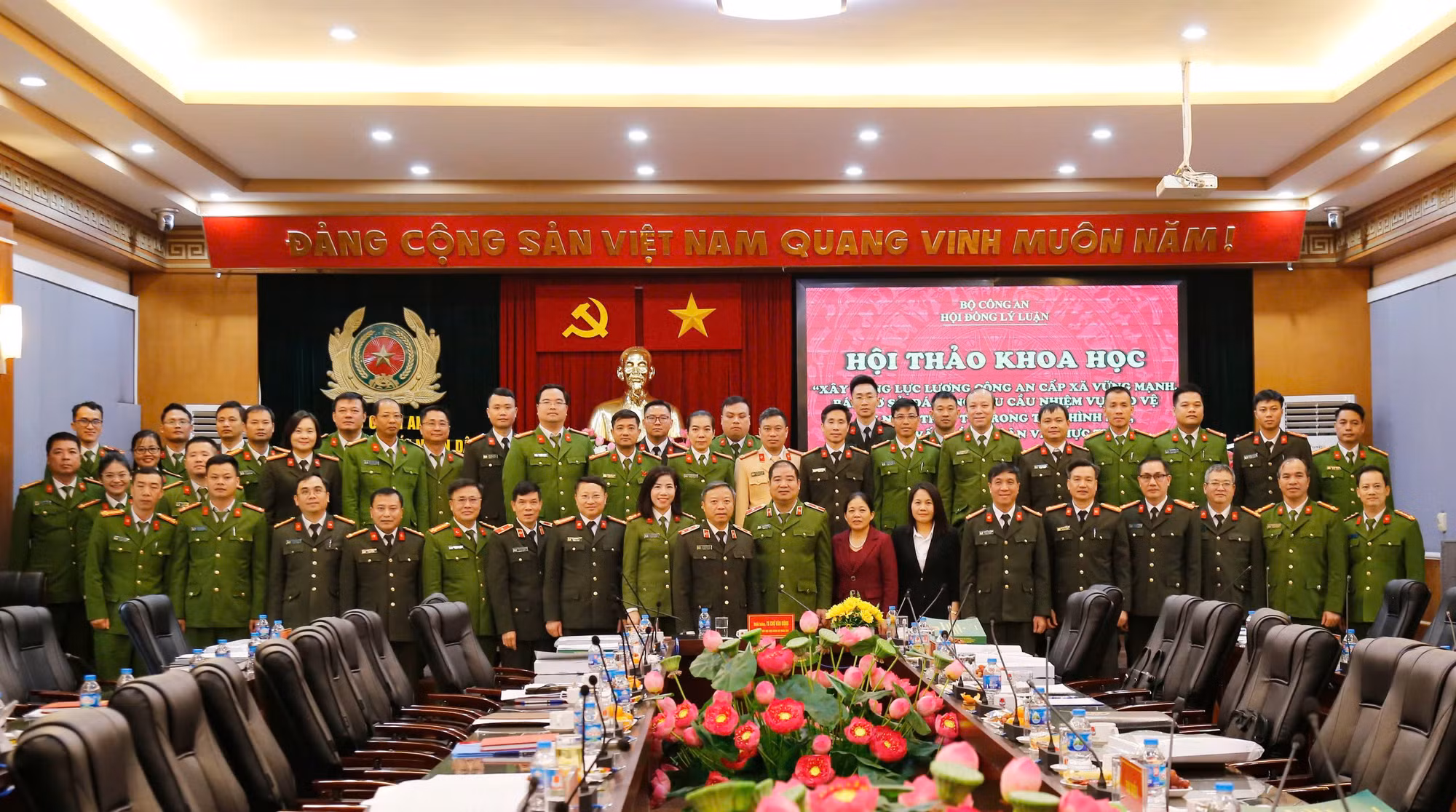 Xây dựng lực lượng Công an cấp xã vững mạnh, đáp ứng yêu cầu nhiệm vụ trong tình hình mới -0