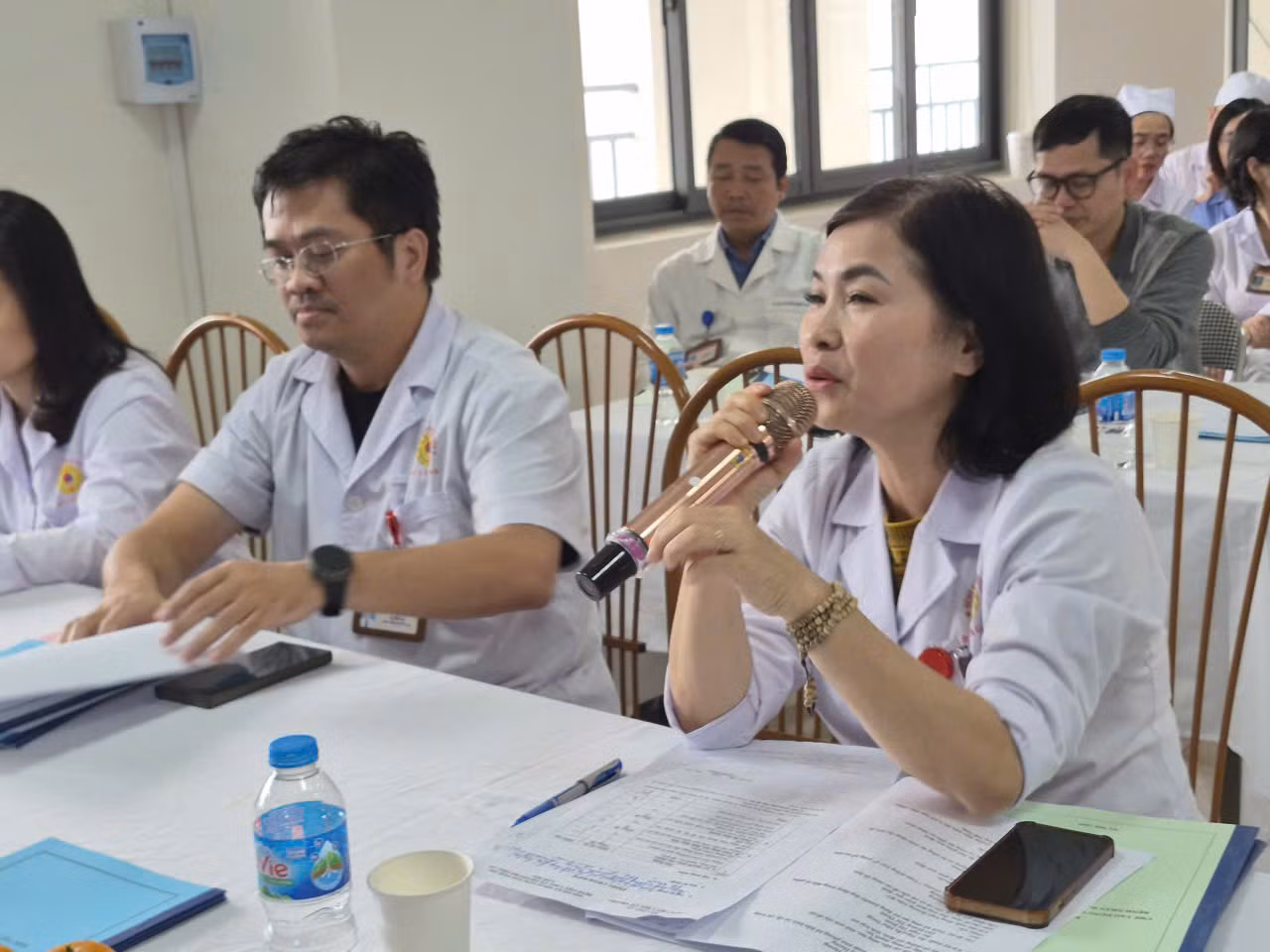 Sôi nổi hội thao Kỹ thuật sáng tạo tuổi trẻ ngành y tế cấp cơ sở Bệnh viện &nbsp;Y học cổ truyền Bộ Công an -0