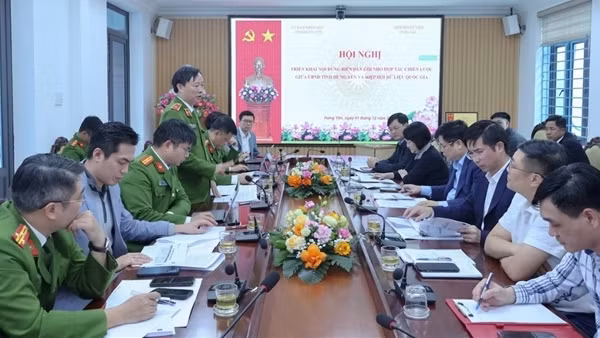 Hưng Yên triển khai Biên bản ghi nhớ hợp tác chiến lược với Hiệp hội Dữ liệu Quốc gia