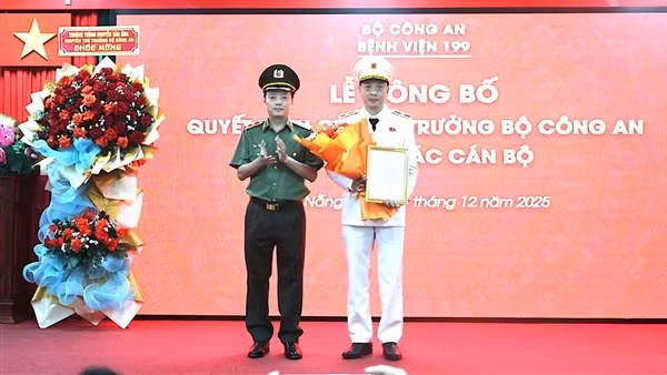 Thiếu tướng Hoàng Thanh Tuyền được điều động giữ chức Giám đốc Bệnh viện 199