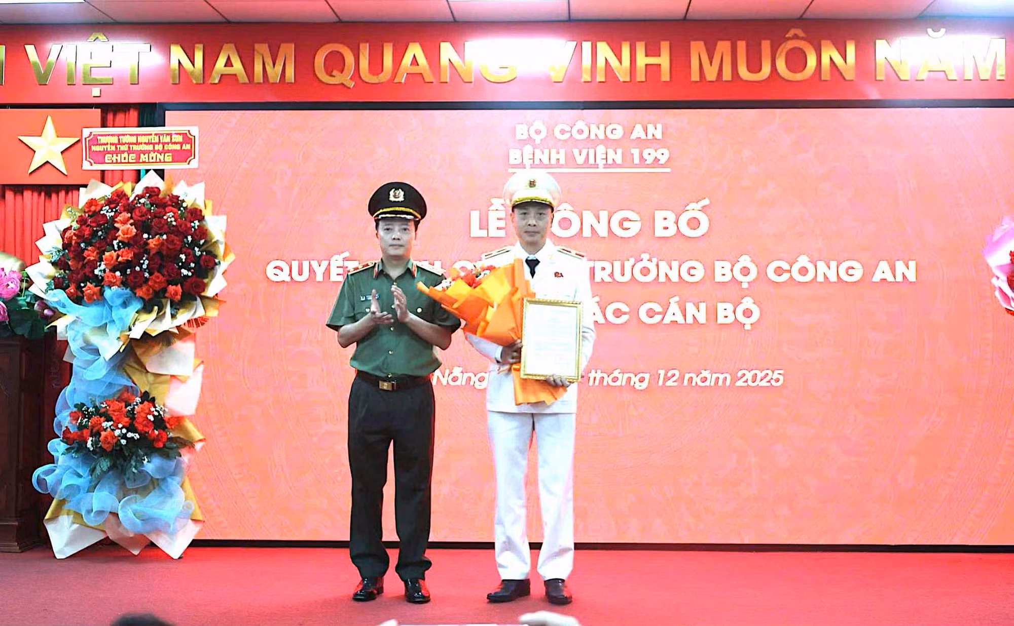 Thiếu tướng Hoàng Thanh Tuyền được điều động giữ chức Giám đốc Bệnh viện 199 -0