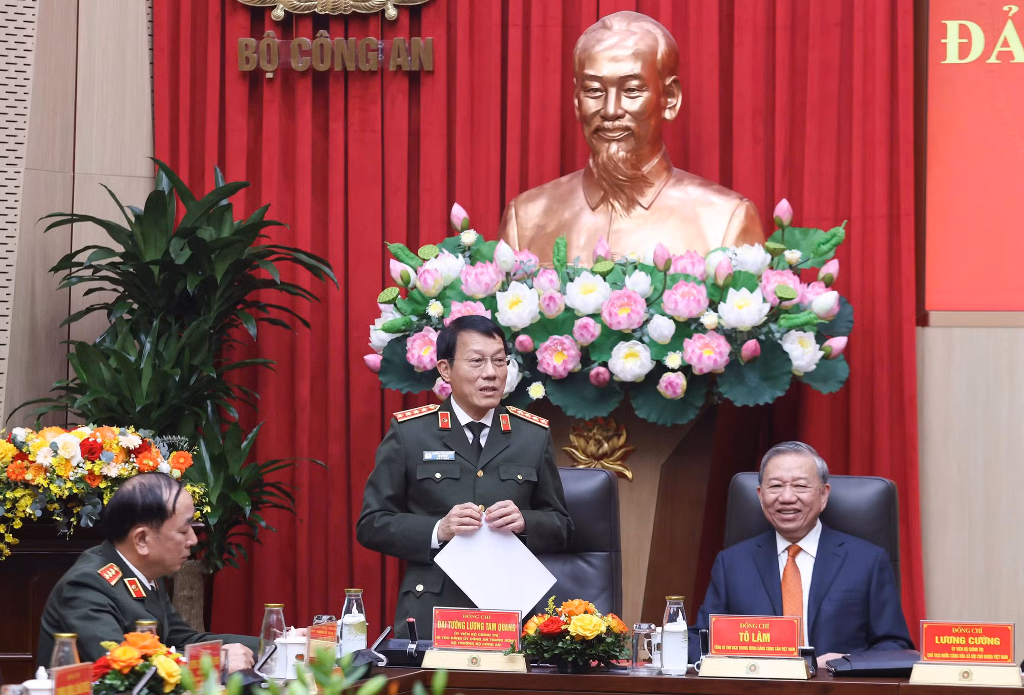 Tổng Bí thư: Gia tăng đóng góp của lực lượng Công an thực hiện các mục tiêu chiến lược của Đảng -0