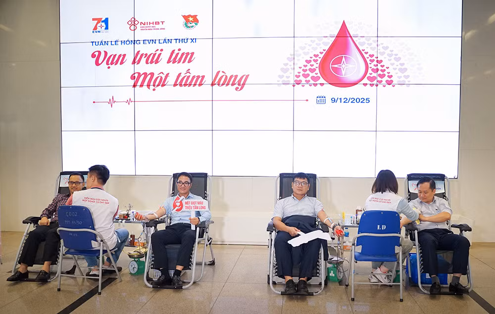 “Tuần lễ hồng EVN lần thứ XI” -0