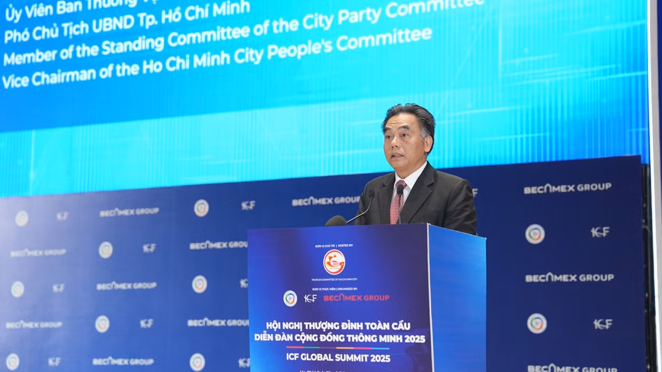TP Hồ Chí Minh khai mạc Hội nghị Thượng đỉnh ICF 2025: Khát vọng siêu đô thị toàn cầu phát triển bền vững -0