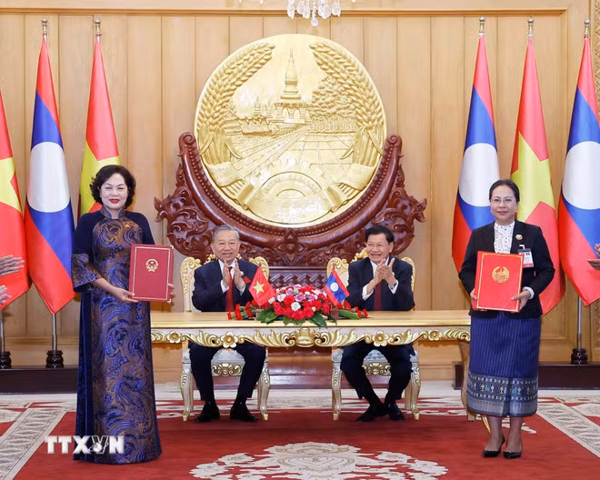 Việt Nam luôn dành ưu tiên cao nhất cho mối quan hệ đoàn kết đặc biệt với Lào -0