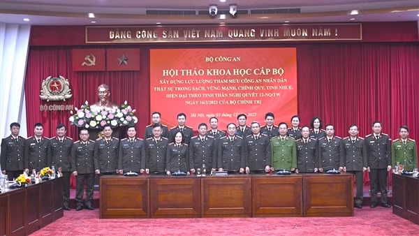 Tăng cường sự lãnh đạo của Đảng đối với công tác tham mưu và xây dựng lực lượng Tham mưu CAND