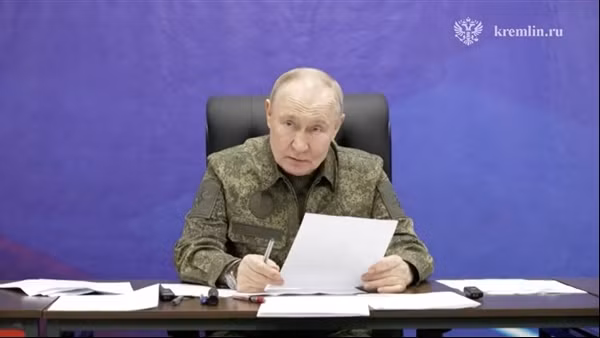 Tổng thống Nga Putin thăm tiền tuyến, đề cập "pháo đài" Pokrovsk