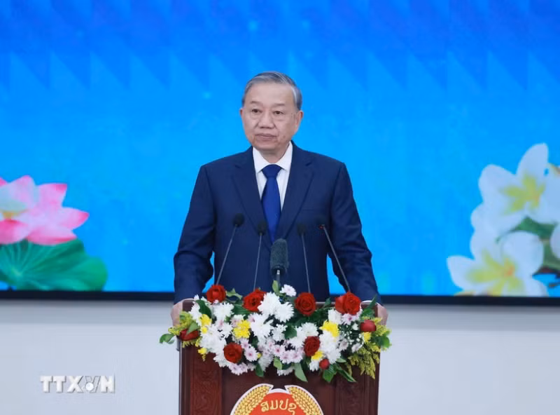 Chuyến thăm của Tổng Bí thư mở ra một chương mới, nâng tầm quan hệ Việt-Lào -0