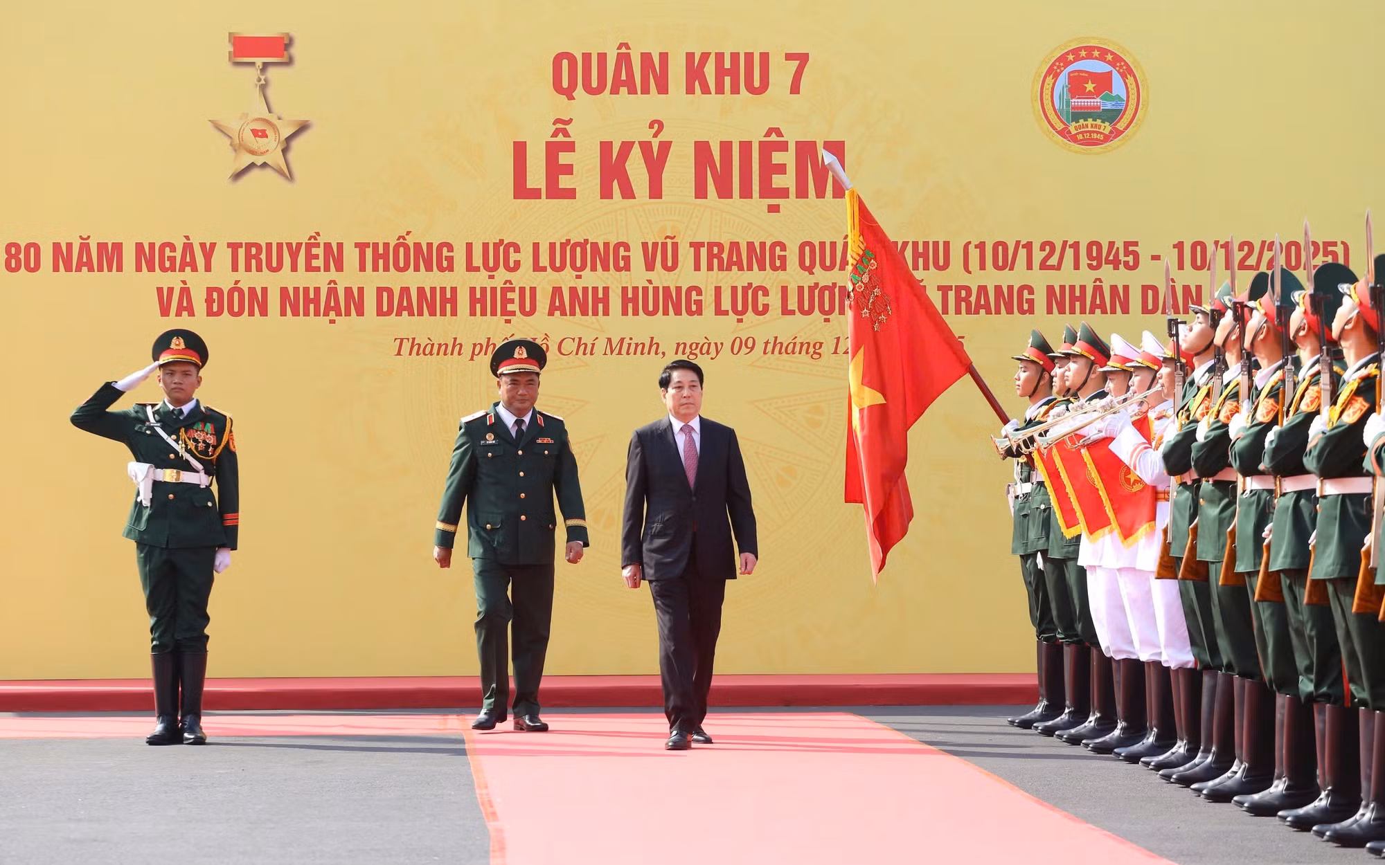 Quân khu 7 kỷ niệm 80 năm Ngày truyền thống và đón nhận danh hiệu Anh hùng LLVTND -0